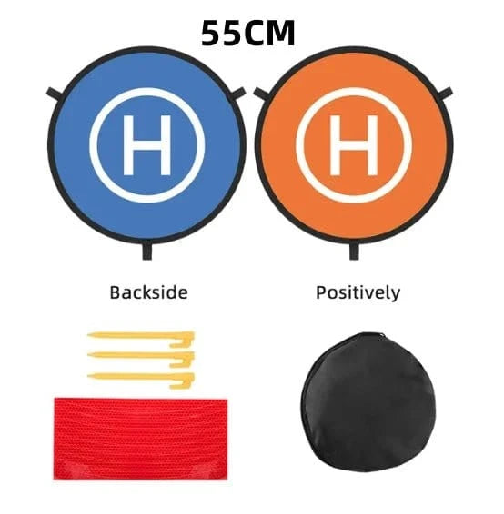 RF06 Drone Quadcopters Accessories Universal 55cm 75cm Foldable Landing Pad RC Dron Mat Quadcopter Parking Apron Apron Pad - Eleconic