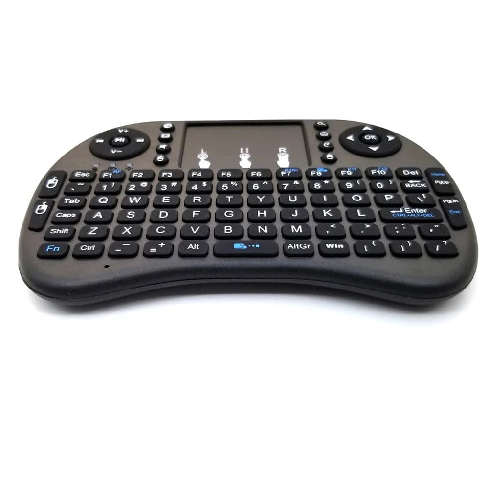 MRSVI I8 2.4G Mini Wireless Keyboard with Touchpad – Air Mouse Remote for Android TV Box, PC & Smart TV - Eleconic