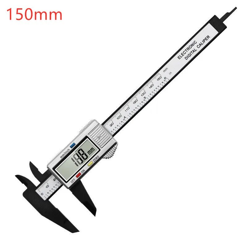 Digital Caliper 6 Inch Electronic Vernier Caliper 100mm Calliper Micrometer Digital Ruler Measuring Tool 150mm 0.1mm - Eleconic