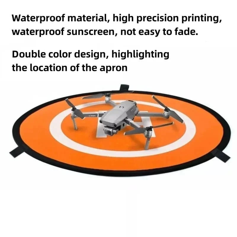 RF06 Drone Quadcopters Accessories Universal 55cm 75cm Foldable Landing Pad RC Dron Mat Quadcopter Parking Apron Apron Pad - Eleconic
