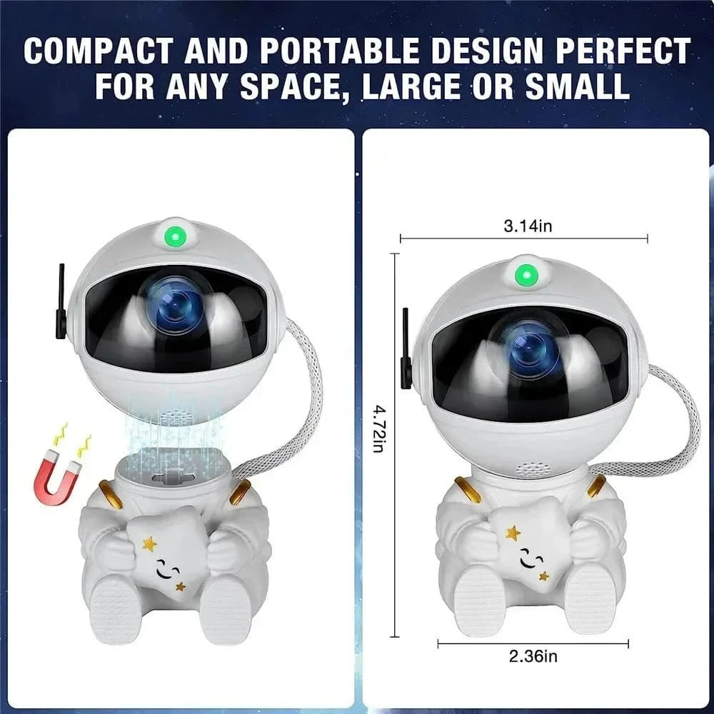 Star Projector Galaxy Night Light Astronaut Space Projector Starry Nebula Ceiling LED Lamp for Bedroom Home Decorative kids gift - Eleconic