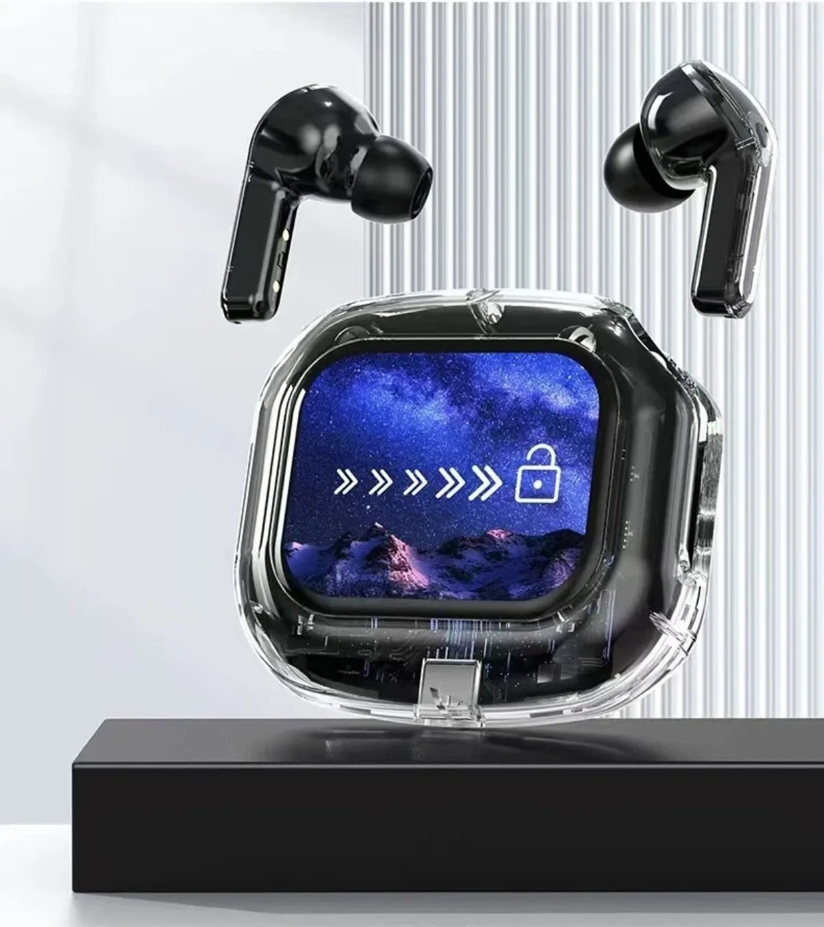 Translation Headphones with Multifunction Touch Screen Smart Wireless Bluetooth Earphone HiFi Audio Quality Business Earbud - Eleconic