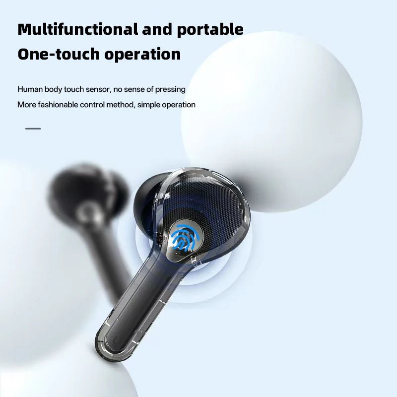 Translation Headphones with Multifunction Touch Screen Smart Wireless Bluetooth Earphone HiFi Audio Quality Business Earbud - Eleconic