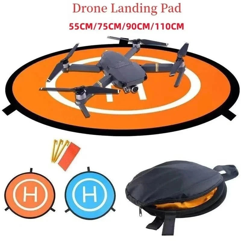 RF06 Drone Quadcopters Accessories Universal 55cm 75cm Foldable Landing Pad RC Dron Mat Quadcopter Parking Apron Apron Pad - Eleconic