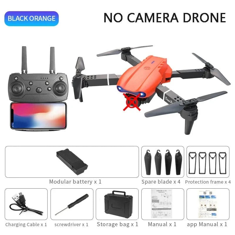 KBDFA E99Pro Drone 8K HD Dual Camera WiFi FPV Quadcopter Obstacle Avoidance Aerial Photography Professional Device - Eleconic