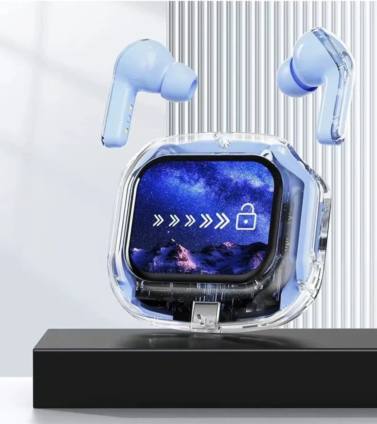 Translation Headphones with Multifunction Touch Screen Smart Wireless Bluetooth Earphone HiFi Audio Quality Business Earbud - Eleconic