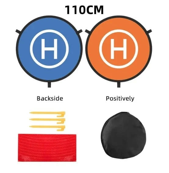 RF06 Drone Quadcopters Accessories Universal 55cm 75cm Foldable Landing Pad RC Dron Mat Quadcopter Parking Apron Apron Pad - Eleconic