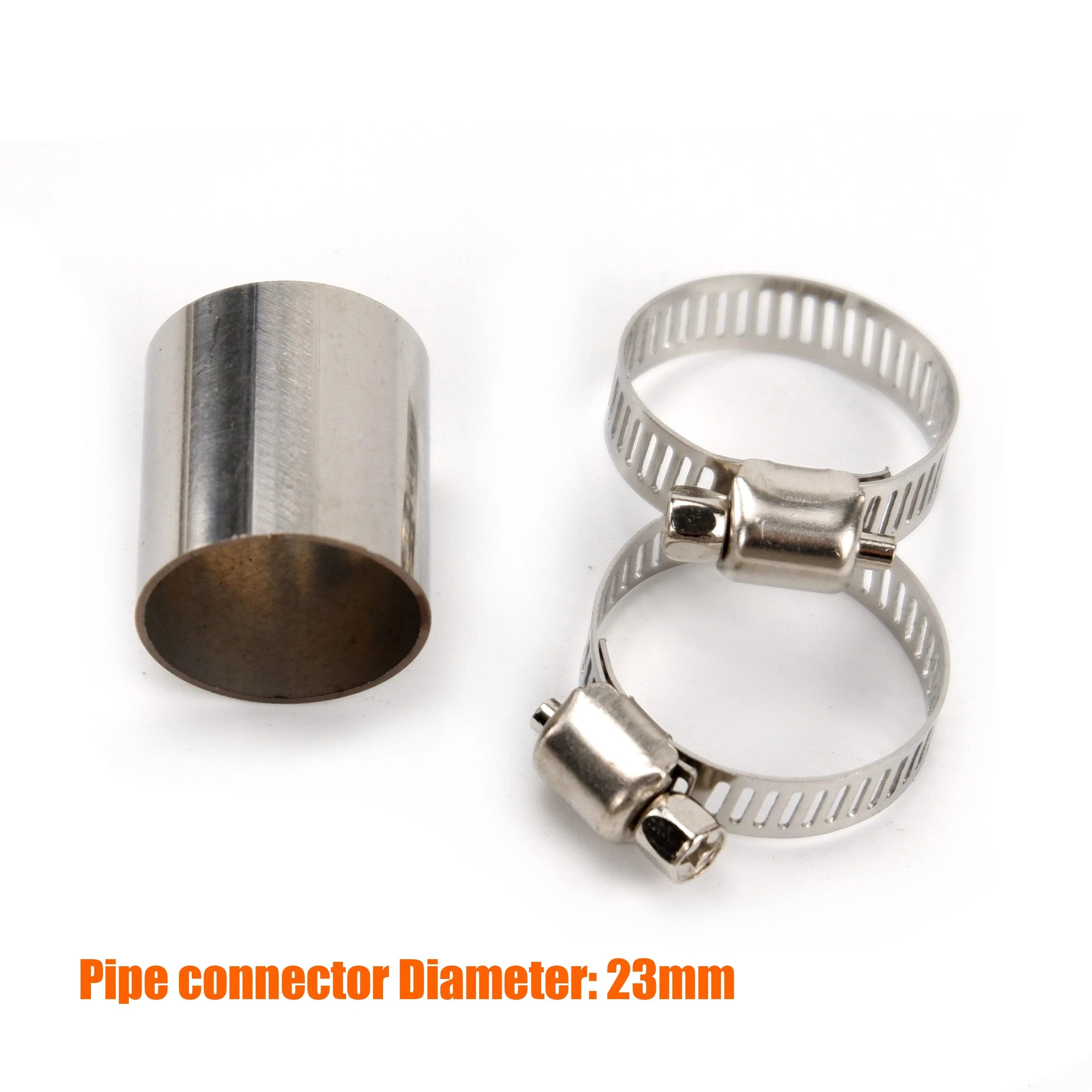 60cm 100cm 120cm 150cm 200cm 250cm 300cm Air Diesel Parking Heater Stainless Steel Exhaust Pipe Tube Gas Vent Hose Car Truck VAN - Eleconic