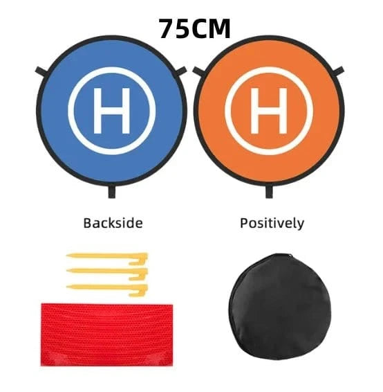 RF06 Drone Quadcopters Accessories Universal 55cm 75cm Foldable Landing Pad RC Dron Mat Quadcopter Parking Apron Apron Pad - Eleconic