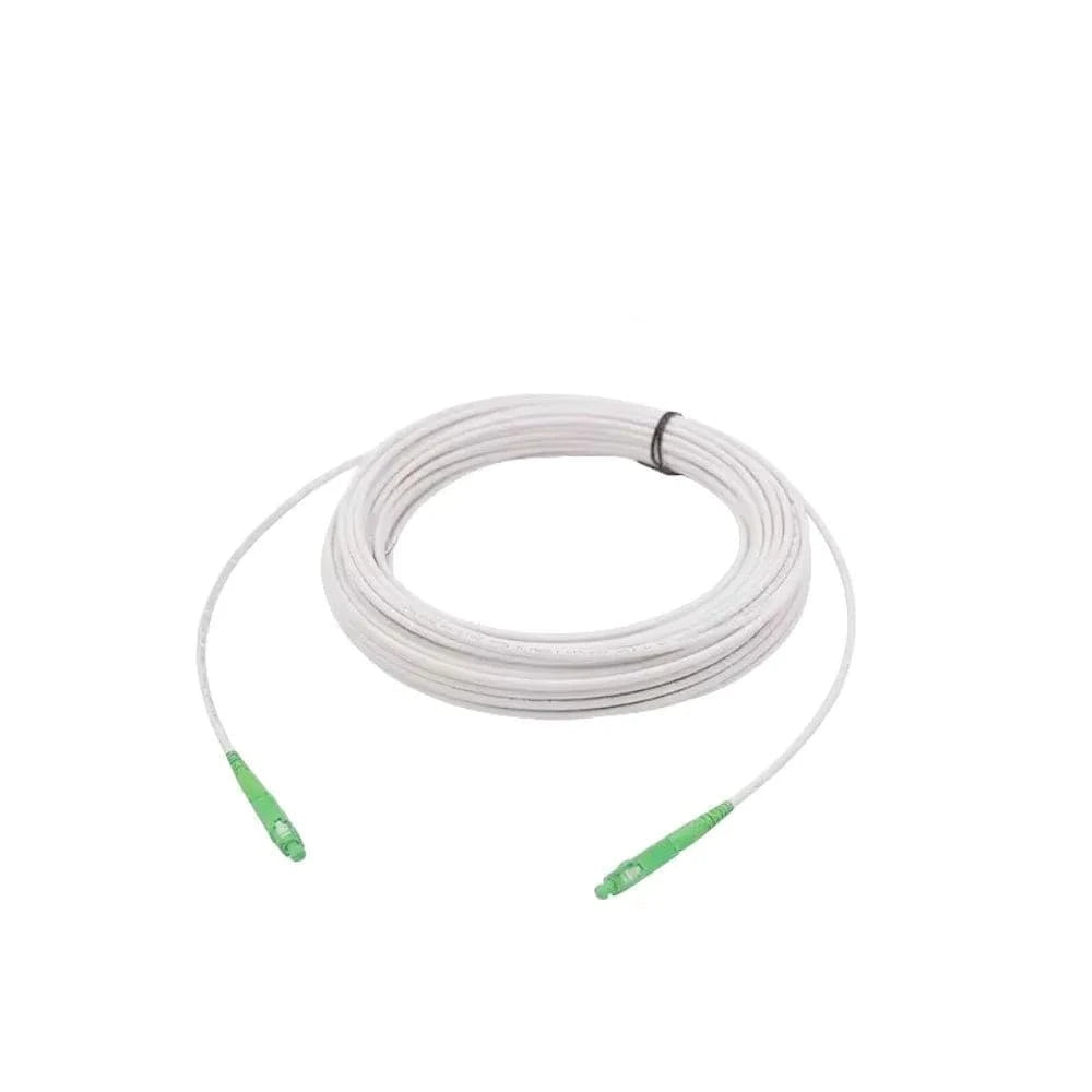 Fiber Optic Wire APC SC to SC Optical Single - mode 1 - core G657A1 Indoor Extension Cable 3M/5M/10M/15M/20M Fiber Optic Patch Cord - Eleconic
