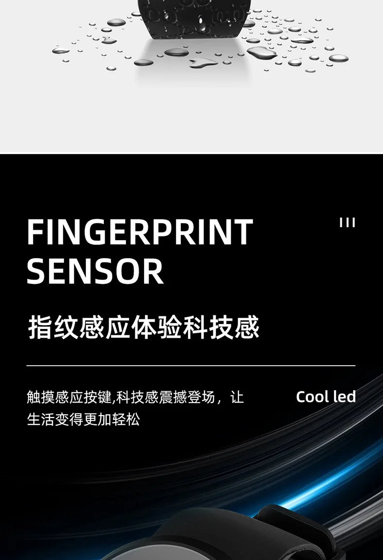 LED touch screen digital watch fashion student trend men and women couple sports LED electronic watch - Eleconic