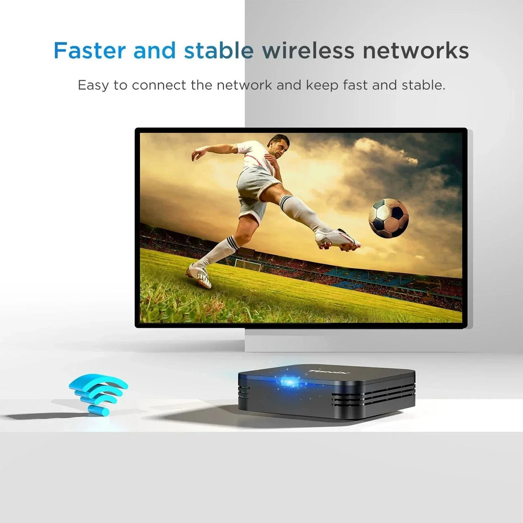Global Android 10.0 TV Box Tanix TX1 CPU Allwinner H313 Support 4K 2.4G Wifi RAM 2GB ROM 16GB 8GB Multi Language Smart TV BOX - Eleconic
