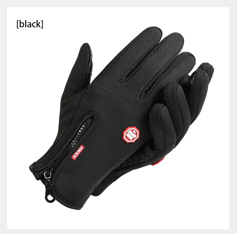 Winter Gloves For Men Women Touchscreen Warm Outdoor Cycling Driving Motorcycle Cold Gloves Windproof Non Slip Gloves - Eleconic