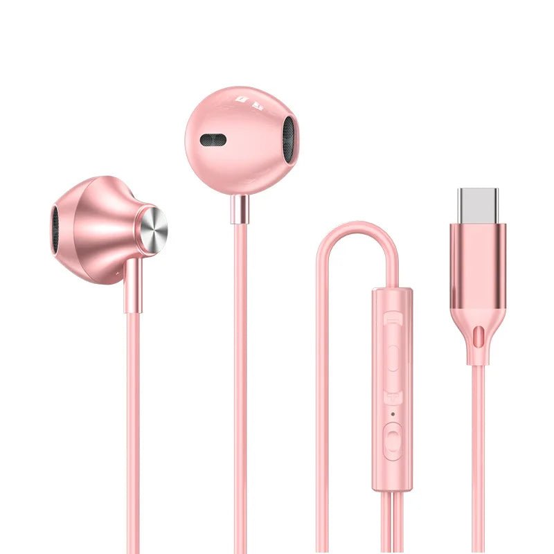 For Samsung Headphones HiFi Surround Sound In - ear USB Type C 3.5mm With wire control Wired Earplugs For Galaxy S24 S23 S22 Ultra - Eleconic