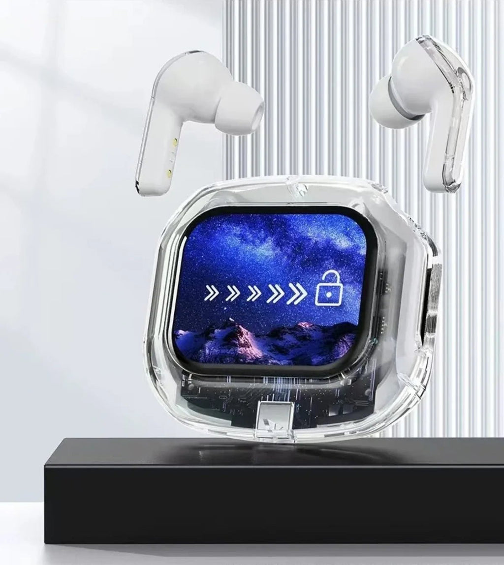 Translation Headphones with Multifunction Touch Screen Smart Wireless Bluetooth Earphone HiFi Audio Quality Business Earbud - Eleconic