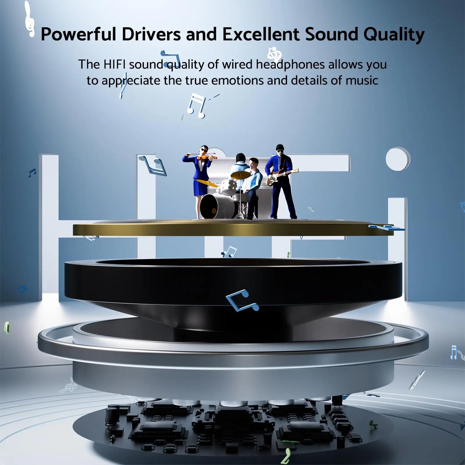 For Samsung Headphones HiFi Surround Sound In - ear USB Type C 3.5mm With wire control Wired Earplugs For Galaxy S24 S23 S22 Ultra - Eleconic