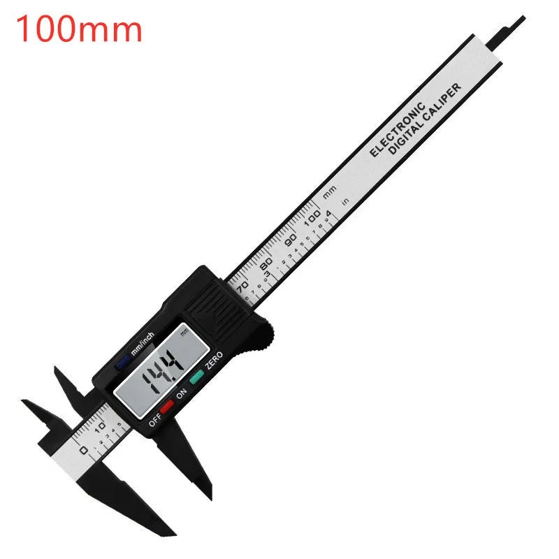 Digital Caliper 6 Inch Electronic Vernier Caliper 100mm Calliper Micrometer Digital Ruler Measuring Tool 150mm 0.1mm - Eleconic