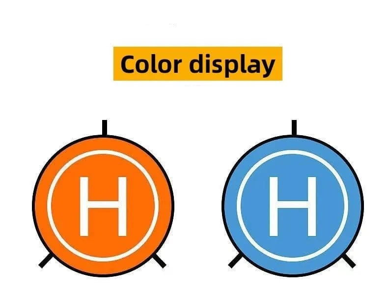 RF06 Drone Quadcopters Accessories Universal 55cm 75cm Foldable Landing Pad RC Dron Mat Quadcopter Parking Apron Apron Pad - Eleconic