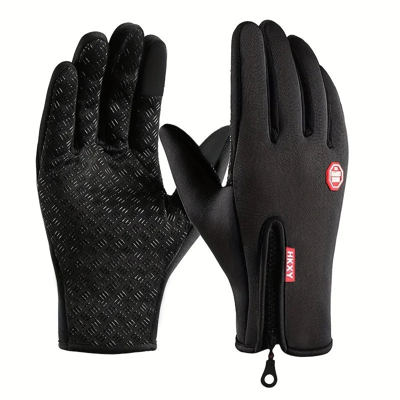 Winter Gloves For Men Women Touchscreen Warm Outdoor Cycling Driving Motorcycle Cold Gloves Windproof Non Slip Gloves - Eleconic