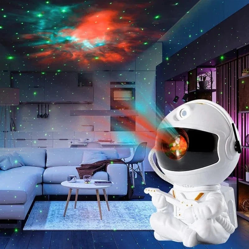 Star Projector Galaxy Night Light Astronaut Space Projector Starry Nebula Ceiling LED Lamp for Bedroom Home Decorative kids gift - Eleconic