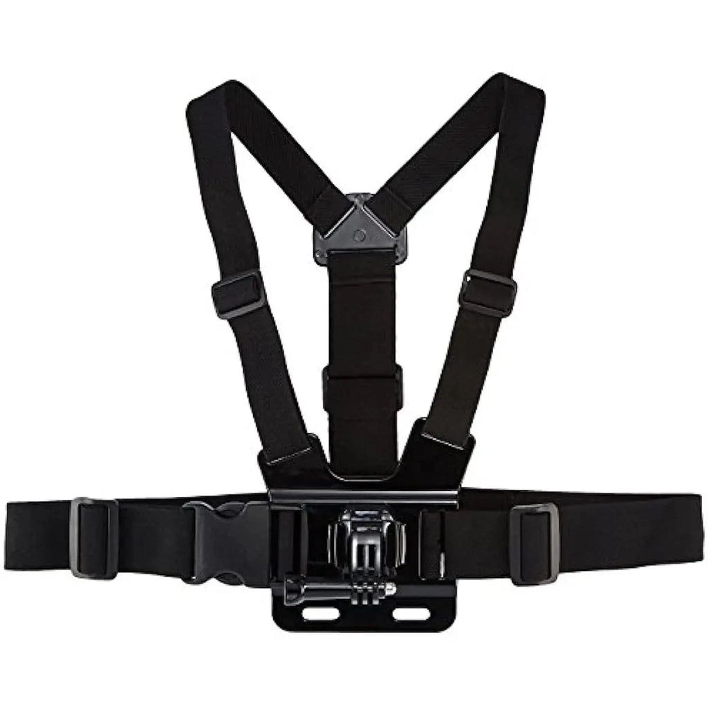 Adjustable Chest Mount Harness Strap For GoPro Hero 13 12 11 10 9 Insta360 SJCAM SJ4000 AKASO DJI Osmo Action Camera Accessories - Eleconic