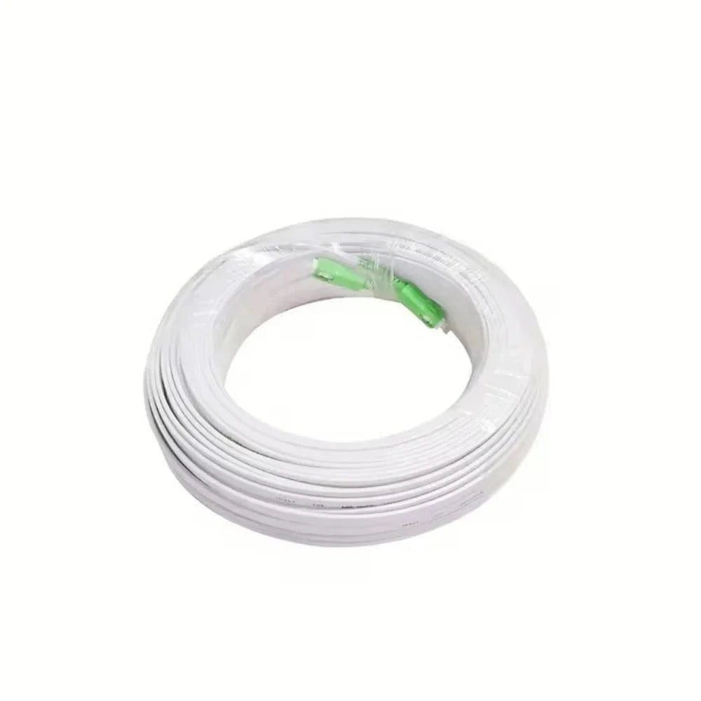 Fiber Optic Wire APC SC to SC Optical Single - mode 1 - core G657A1 Indoor Extension Cable 3M/5M/10M/15M/20M Fiber Optic Patch Cord - Eleconic
