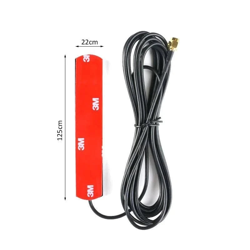 GSM 3G 4G 5G Patch Antenna 600 - 6000MHz 8dBi SMA Male TS9 CRC9 Connector 3M Extension Cable for Wifi Router IP / PC / Camera - Eleconic