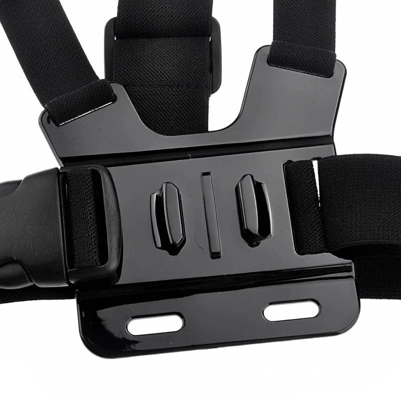 Adjustable Chest Mount Harness Strap For GoPro Hero 13 12 11 10 9 Insta360 SJCAM SJ4000 AKASO DJI Osmo Action Camera Accessories - Eleconic
