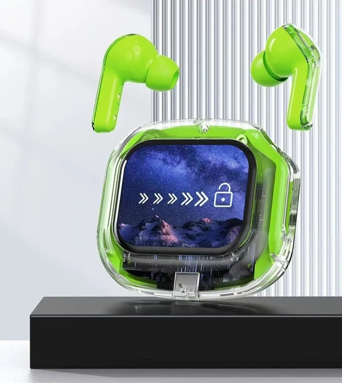 Translation Headphones with Multifunction Touch Screen Smart Wireless Bluetooth Earphone HiFi Audio Quality Business Earbud - Eleconic