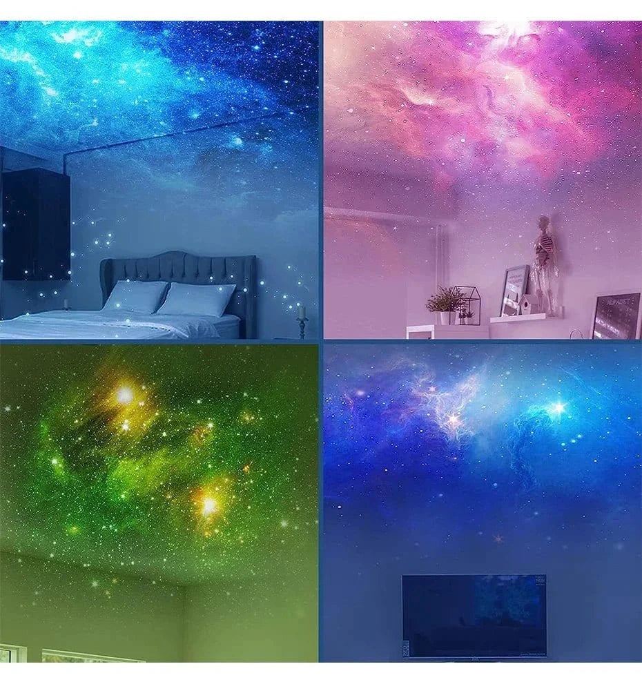Star Projector Galaxy Night Light Astronaut Space Projector Starry Nebula Ceiling LED Lamp for Bedroom Home Decorative kids gift - Eleconic