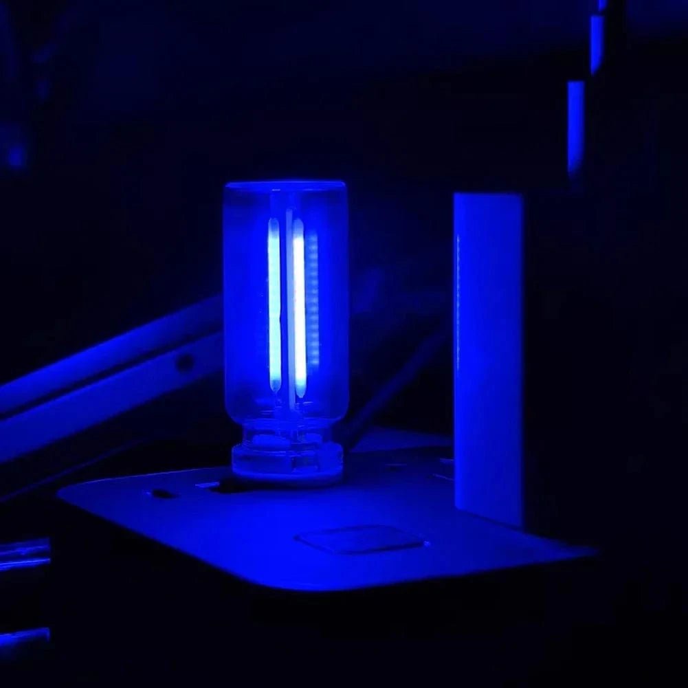 Retro USB LED Filament Bulb – 5V Touch Dimming Edison - Style Night Light for Camping & Decorative Lighting - Eleconic